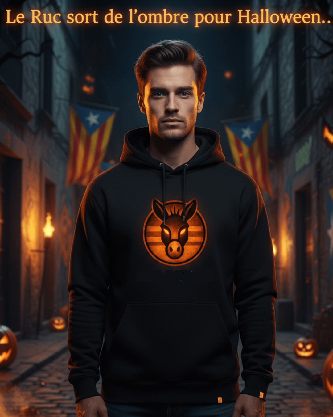 🎃 Hoodie Halloween 2025 – Ruc Català (Édition Limitée) - Ruc Català