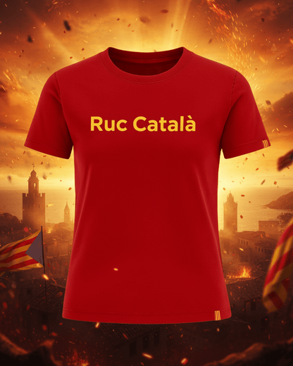 T-shirt FOC DEL SUD SENZILL – Streetwear catalan unisexe - Ruc Català