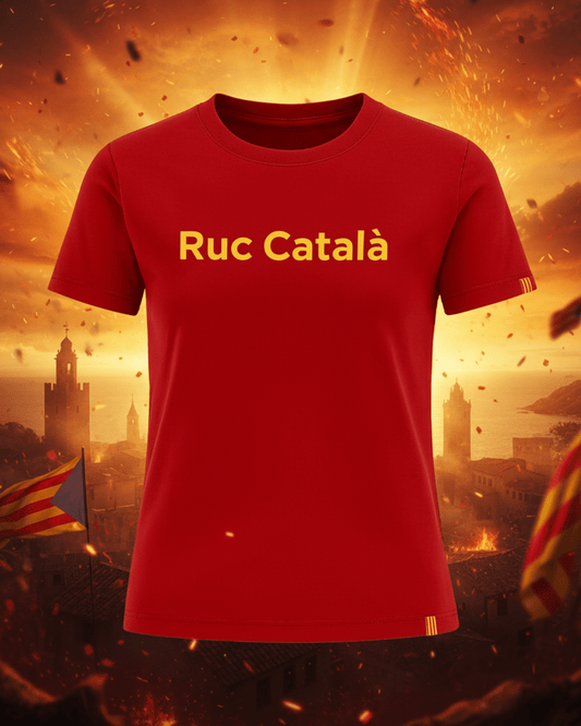 T-shirt FOC DEL SUD SENZILL – Streetwear catalan unisexe - Ruc Català